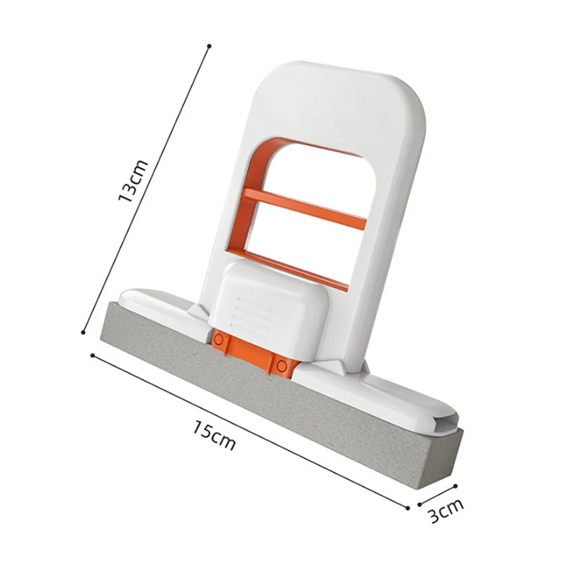 Household Desktop Wet And Dry Water Spray Mini Handheld Mop Free Hand Washing Cleaning Indoor Dual-use Small Cotton Mop