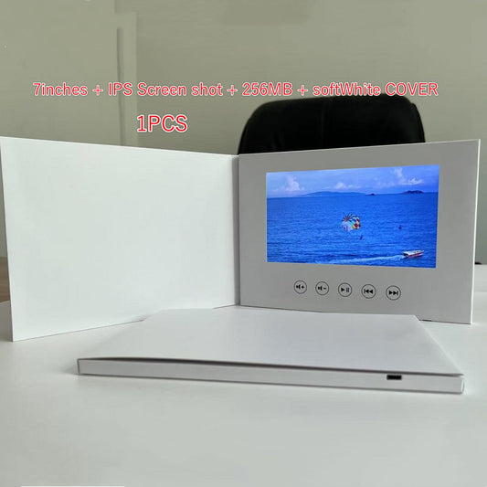 7-inch Electronic Album Video Greeting Card Brochure